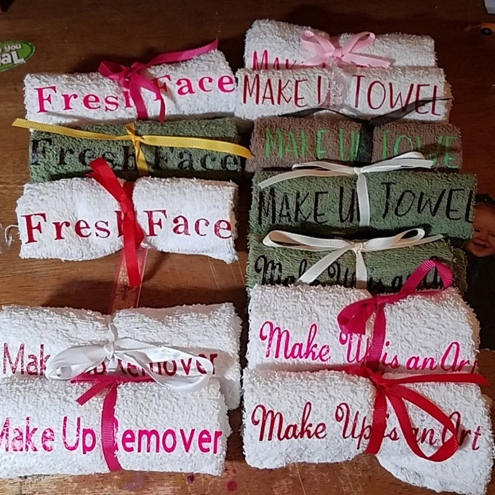 La Ti Da Handmade Creations Make Up Remover Cloths
